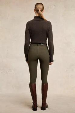 Outlet Contour Trouser (Dark Olive) Women Trousers