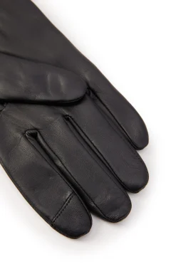 Best Contrast Leather Gloves (Black Tan) Women Gloves|Gloves
