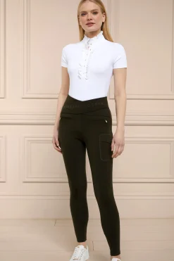 Hot Cooper Training Breeches (Dark Olive) Breeches