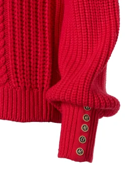 Hot Corded Roll Neck Knit Women Knitwear
