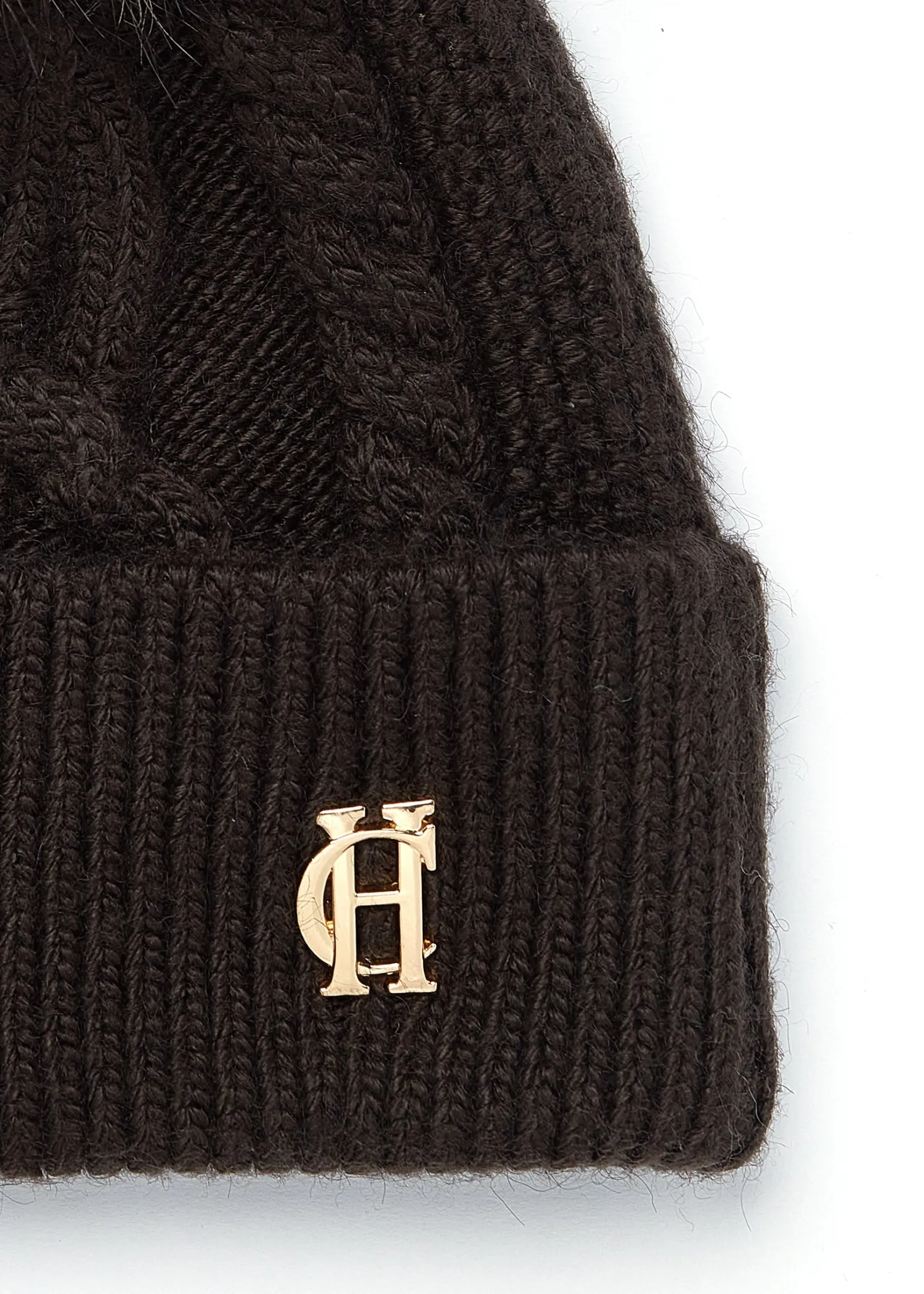 Outlet Cortina Bobble Hat (Chocolate Mink) Women Hats & Headbands|Hats & Headbands
