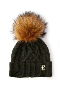 Online Cortina Bobble Hat (Fern Green) Women Hats & Headbands|Hats & Headbands