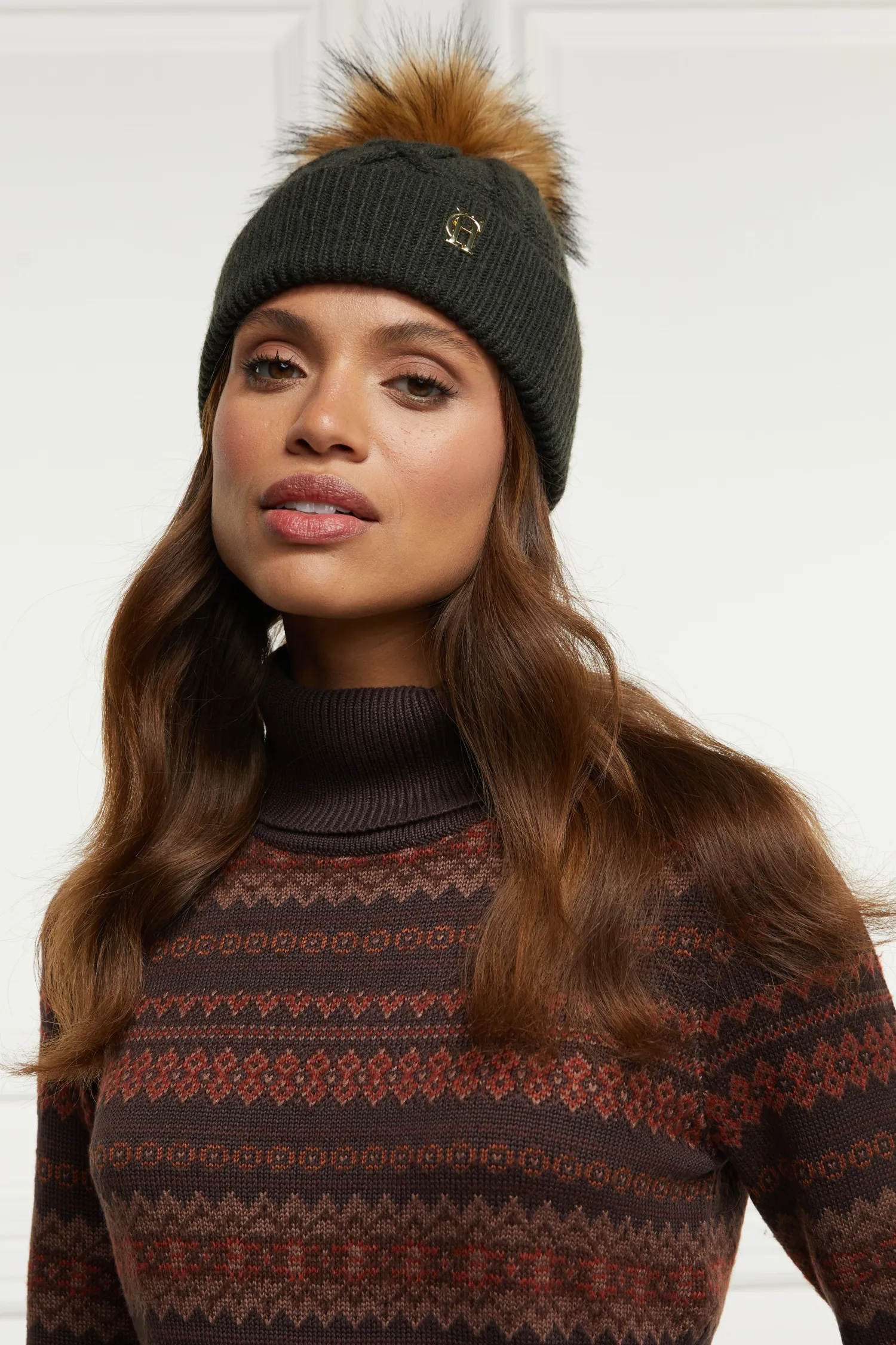 Online Cortina Bobble Hat (Fern Green) Women Hats & Headbands|Hats & Headbands