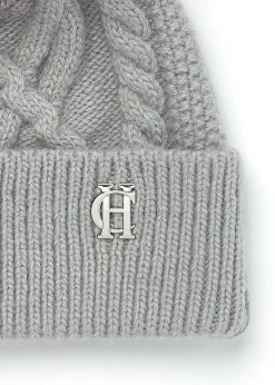 New Cortina Bobble Hat (Soft Grey) Women Hats & Headbands|Hats & Headbands