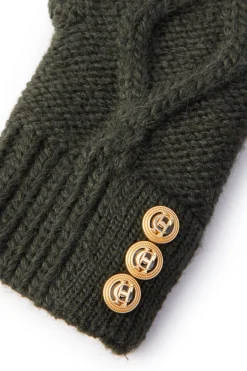 Best Cortina Fingerless Gloves (Fern Green) Women Gloves|Gloves