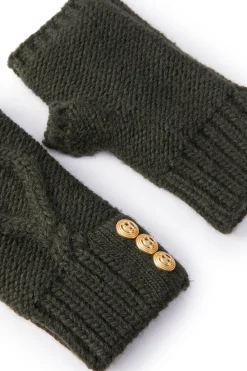 Best Cortina Fingerless Gloves (Fern Green) Women Gloves|Gloves