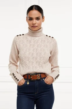 New Cotswold Roll Neck Knit Women Knitwear
