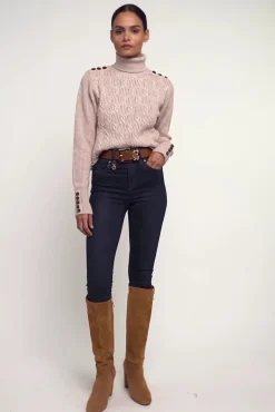 New Cotswold Roll Neck Knit Women Knitwear