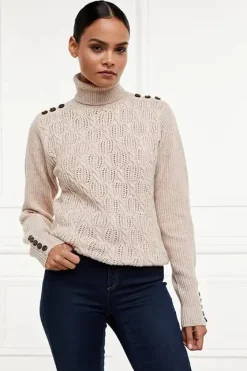 New Cotswold Roll Neck Knit Women Knitwear