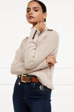 New Cotswold Roll Neck Knit Women Knitwear