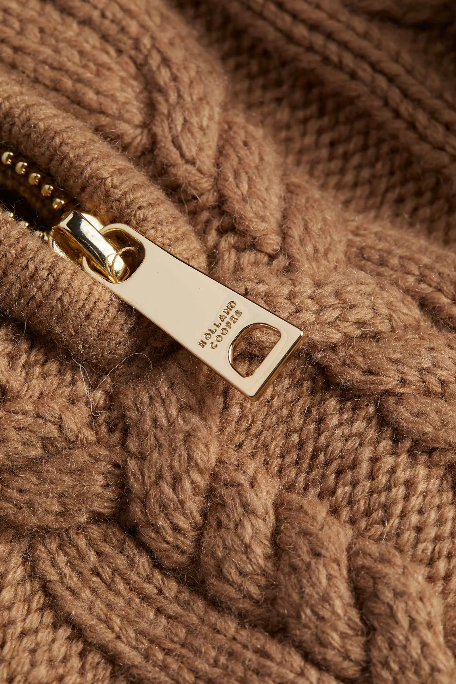 Online Country Cable Quarter Zip Knit Women Knitwear