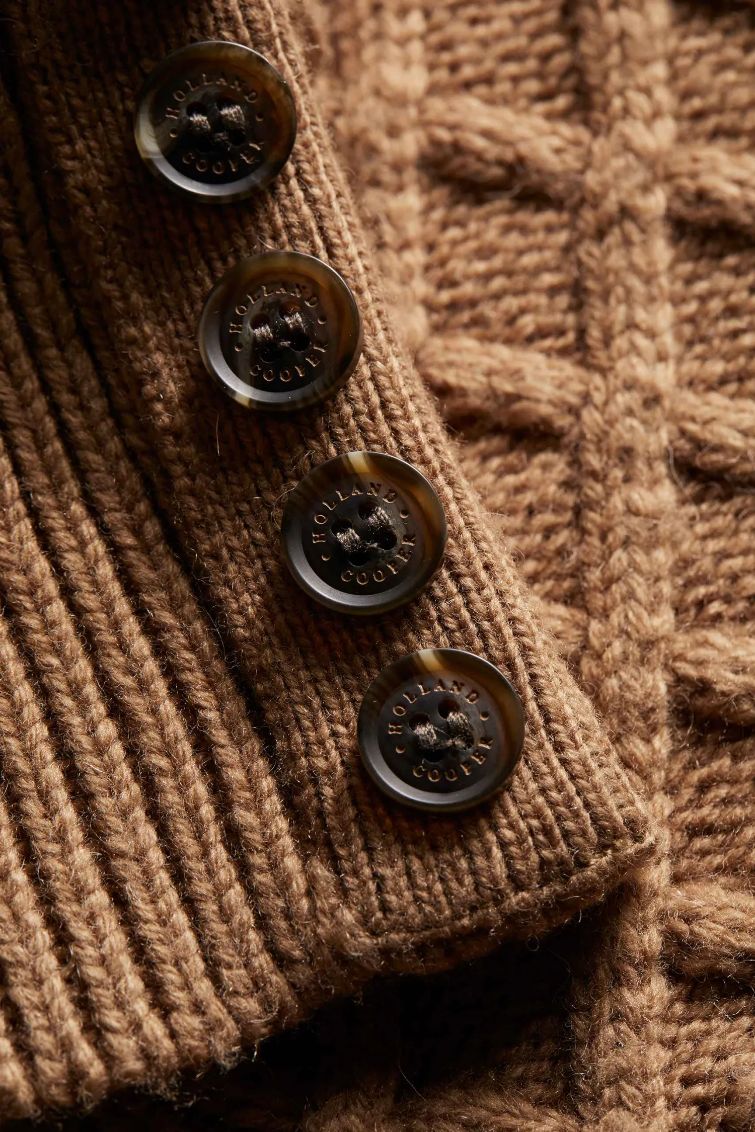 Online Country Cable Quarter Zip Knit Women Knitwear