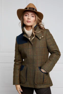 Hot Country Classic Jacket (Glen Green) Women Jackets|Tailoring