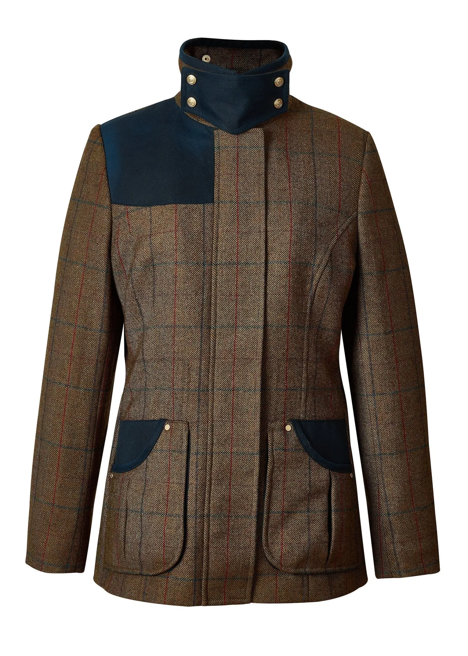 Hot Country Classic Jacket (Glen Green) Women Jackets|Tailoring