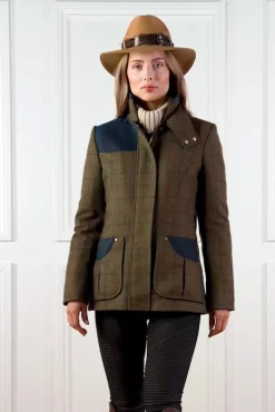 Hot Country Classic Jacket (Glen Green) Women Jackets|Tailoring