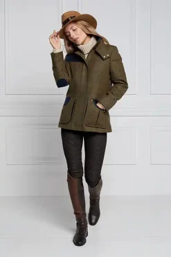 Hot Country Classic Jacket (Glen Green) Women Jackets|Tailoring