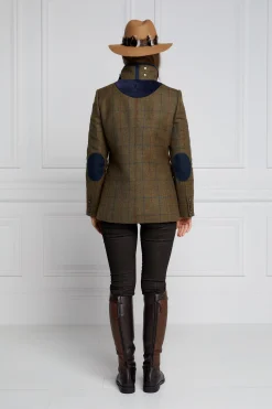 Hot Country Classic Jacket (Glen Green) Women Jackets|Tailoring