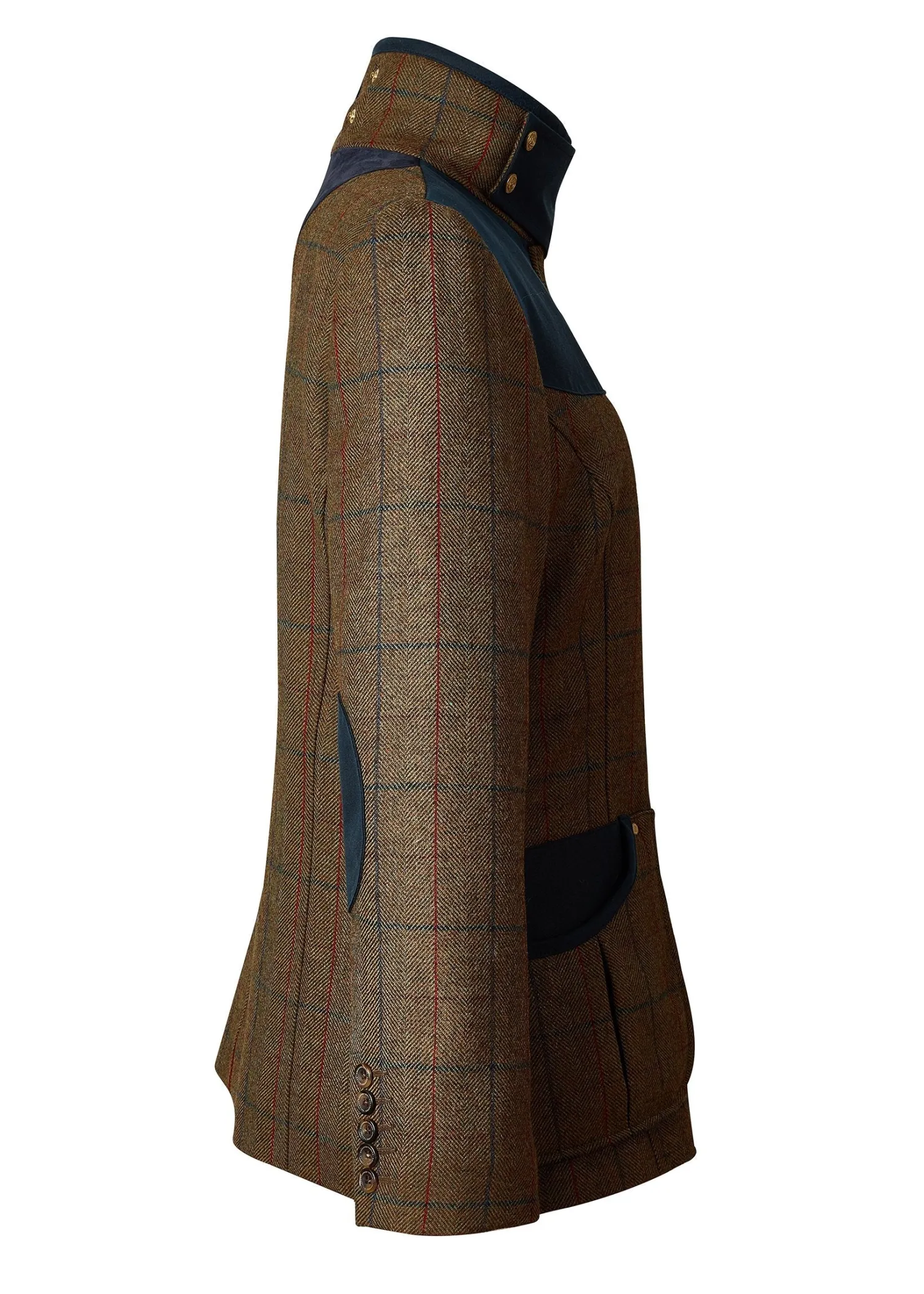 Hot Country Classic Jacket (Glen Green) Women Jackets|Tailoring