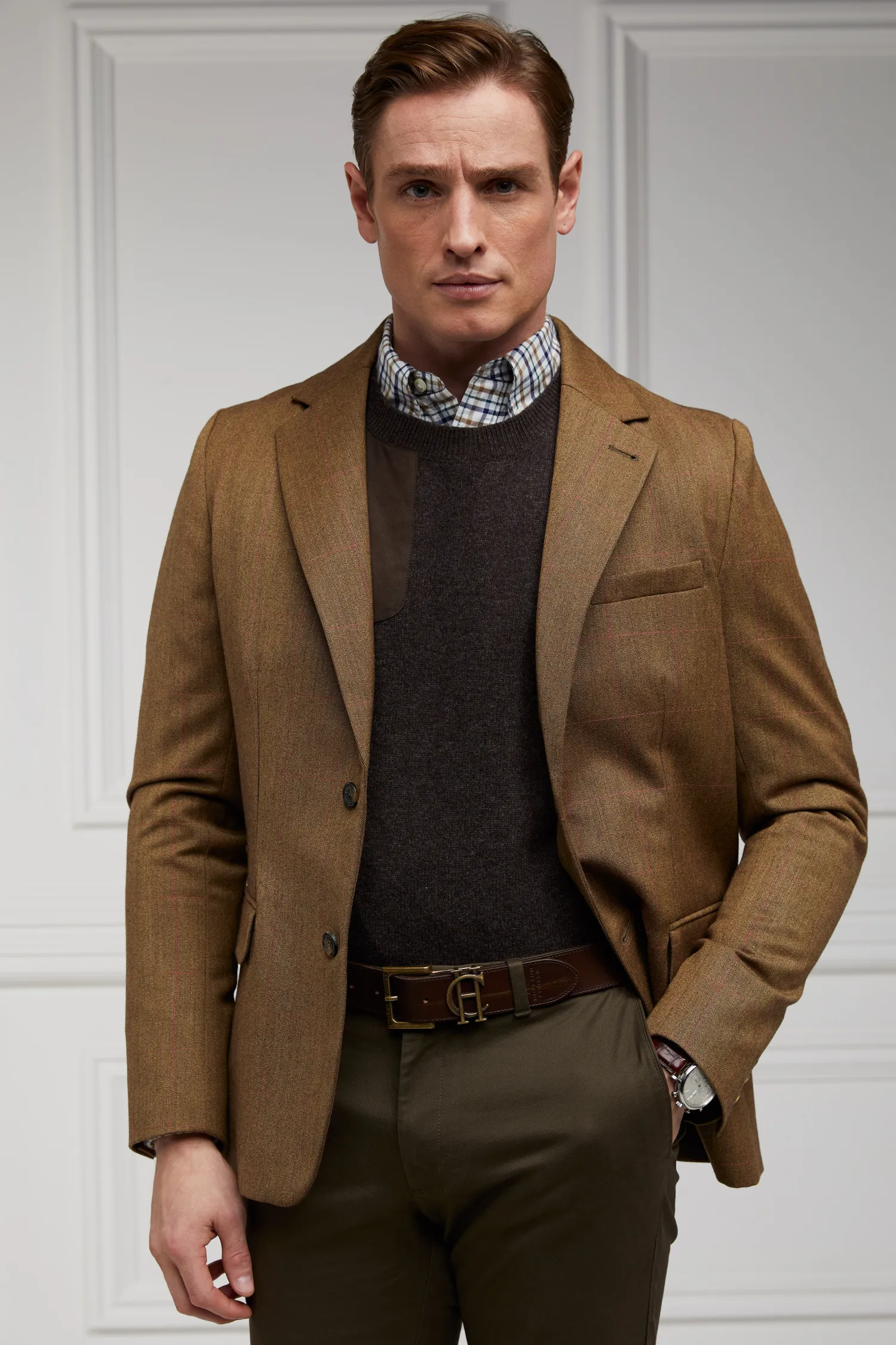 New Country Crew Neck Knit Knitwear