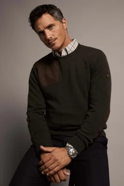 Discount Country Crew Neck Knit Knitwear