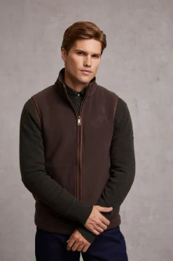 New Country Fleece Gilet Gilets|Fleeces