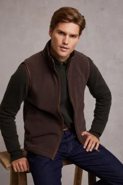 New Country Fleece Gilet Gilets|Fleeces