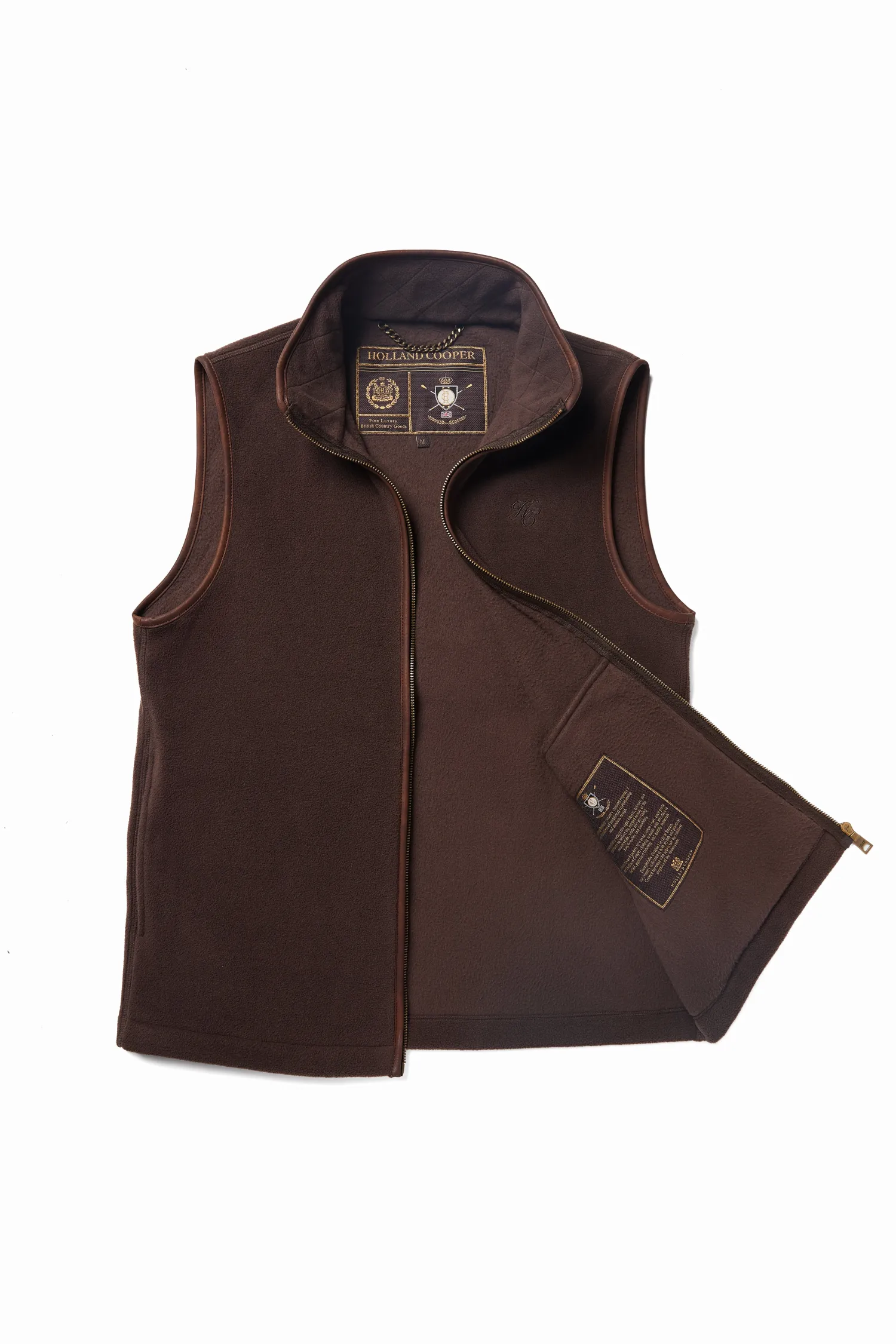 New Country Fleece Gilet Gilets|Fleeces