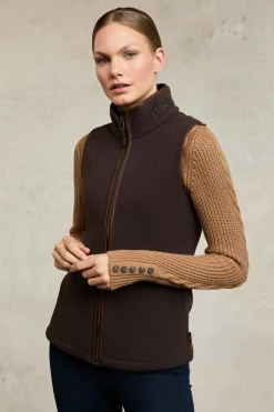 Fashion Country Fleece Gilet Women Gilets|Fleeces