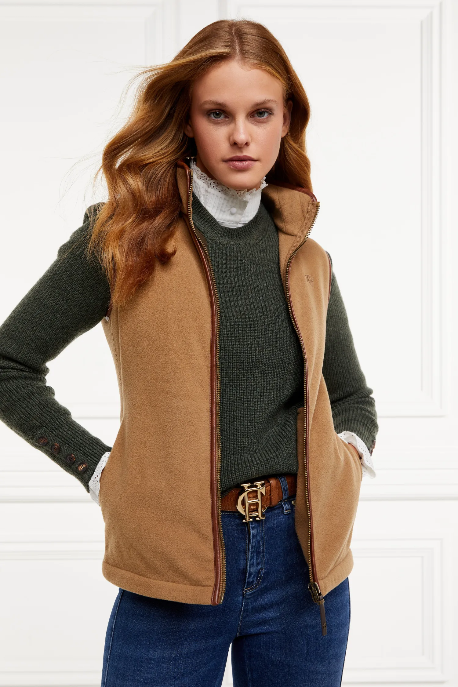 Online Country Fleece Gilet Women Fleeces|Fleeces