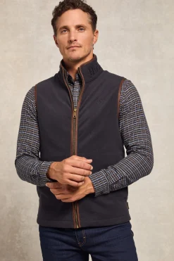Hot Country Fleece Gilet (Ink Navy) Fleeces|Gilets