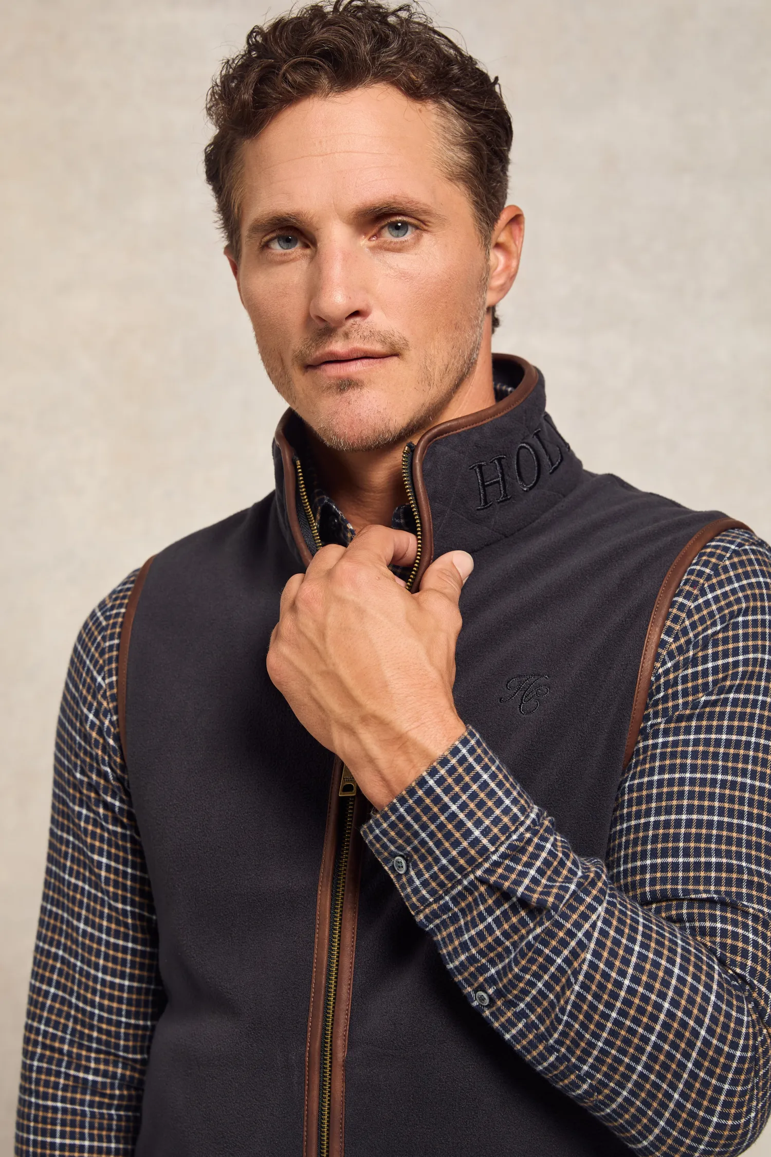 Hot Country Fleece Gilet (Ink Navy) Fleeces|Gilets