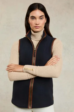 Hot Country Fleece Gilet (Ink Navy) Women Gilets|Fleeces