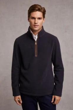 Sale Country Fleece Quarter Zip (Ink Navy) Fleeces