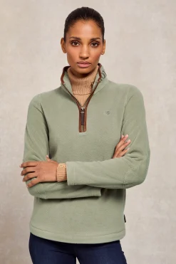 Discount Country Fleece Quarter Zip Women Fleeces|Fleeces