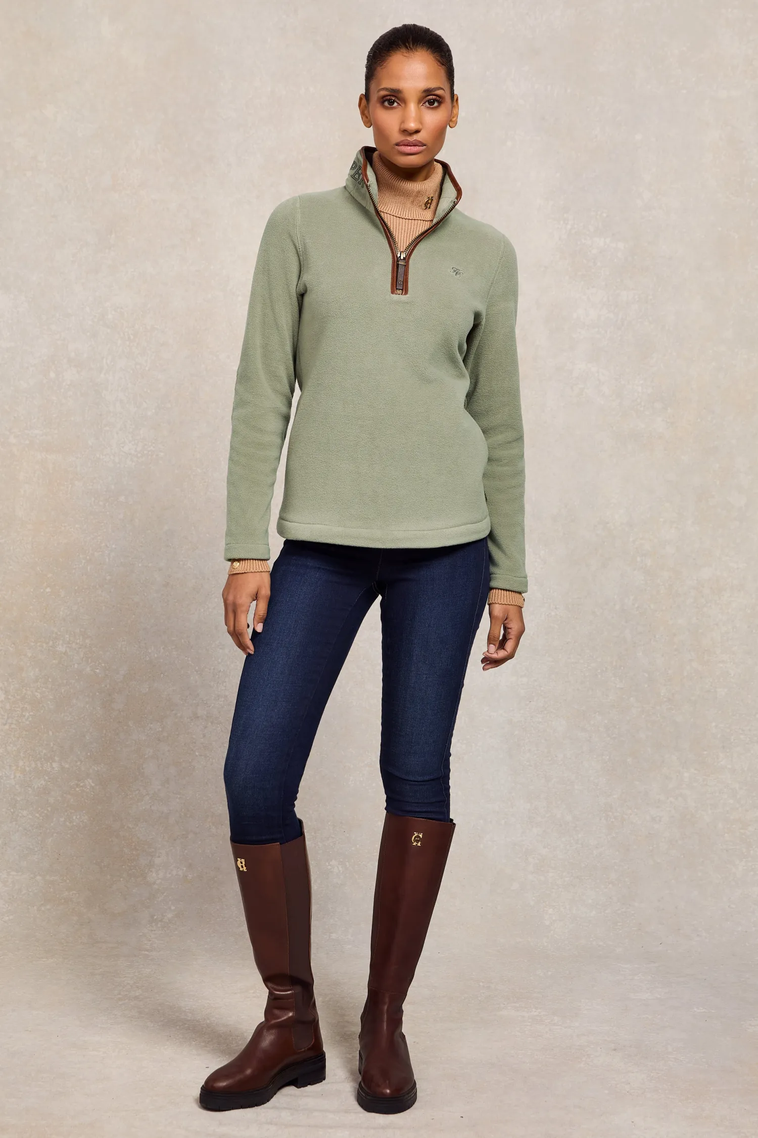 Discount Country Fleece Quarter Zip Women Fleeces|Fleeces