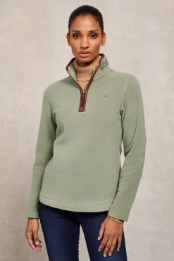 Discount Country Fleece Quarter Zip Women Fleeces|Fleeces
