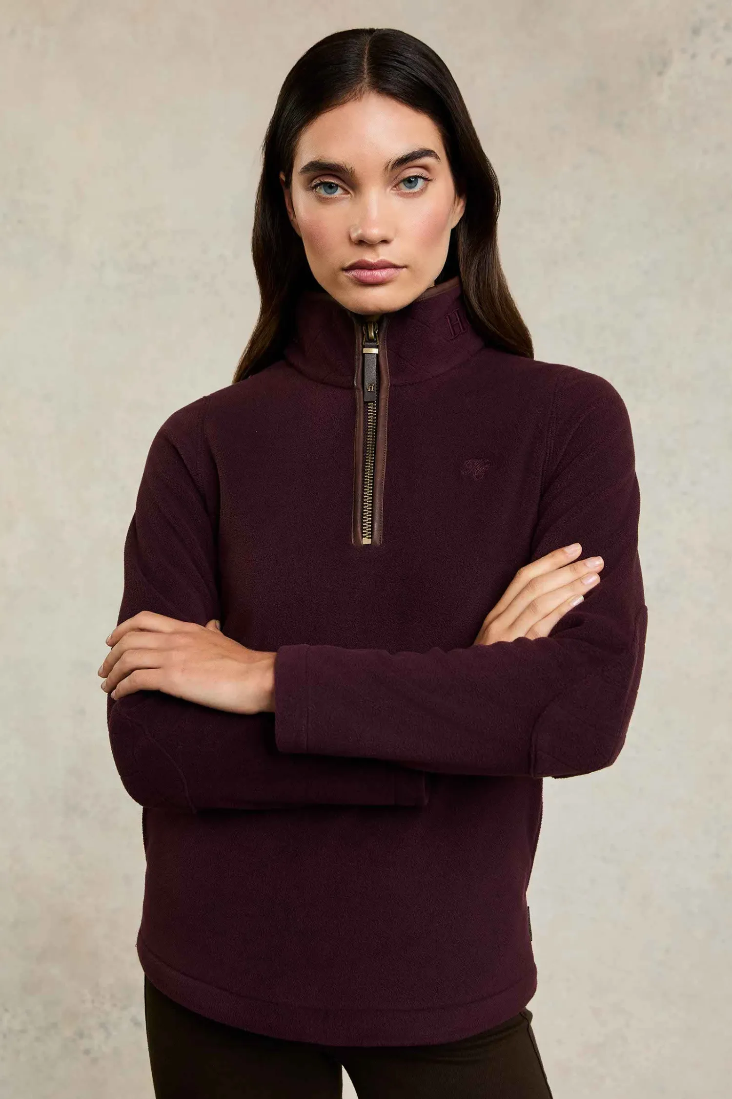 Clearance Country Fleece Quarter Zip Women Fleeces|Fleeces