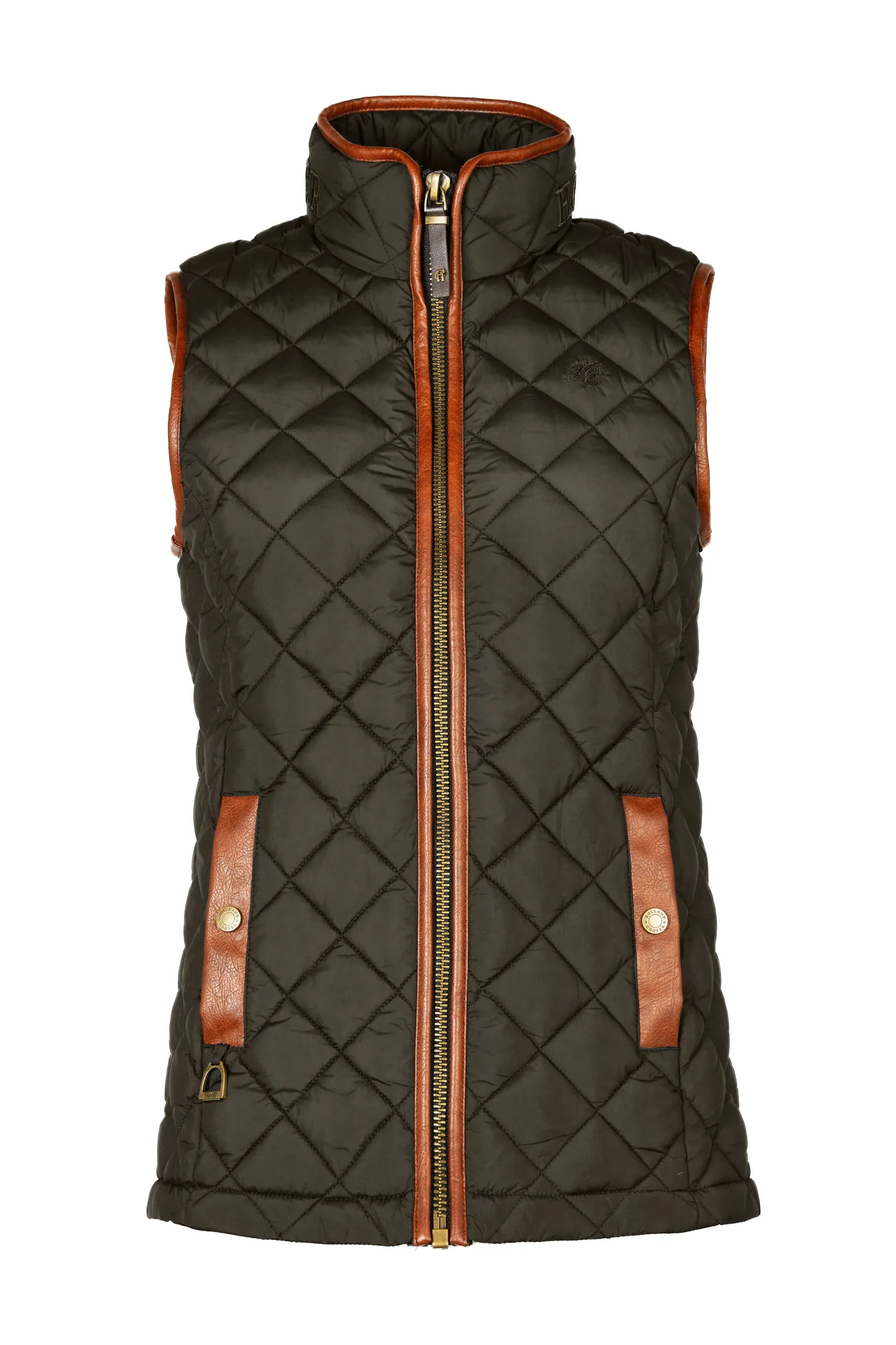 Discount Country Quilted Gilet (Heritage Khaki) Women Gilets