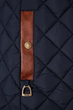 Hot Country Quilted Gilet (Ink Navy) Women Gilets