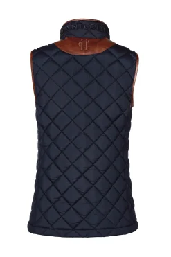 Hot Country Quilted Gilet (Ink Navy) Women Gilets