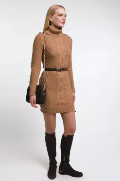New Country Roll Neck Dress Women Dresses