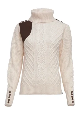 Online Country Roll Neck Knit Women Knitwear