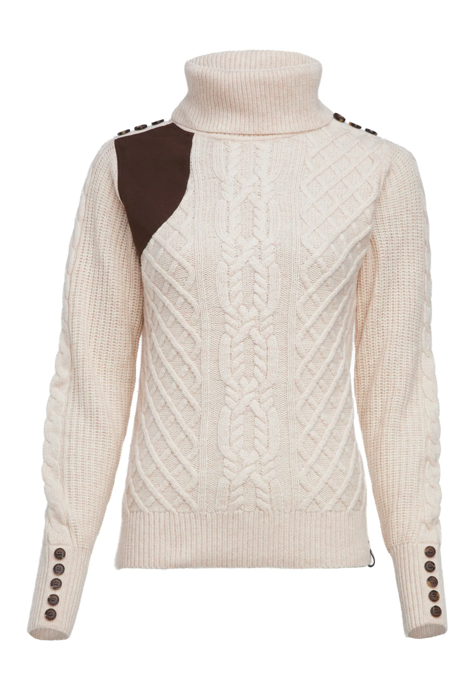 Online Country Roll Neck Knit Women Knitwear