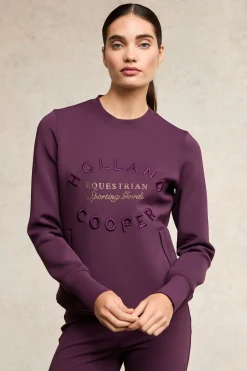 New Crystal Crew Neck Sweat Hoodies & Sweatshirts
