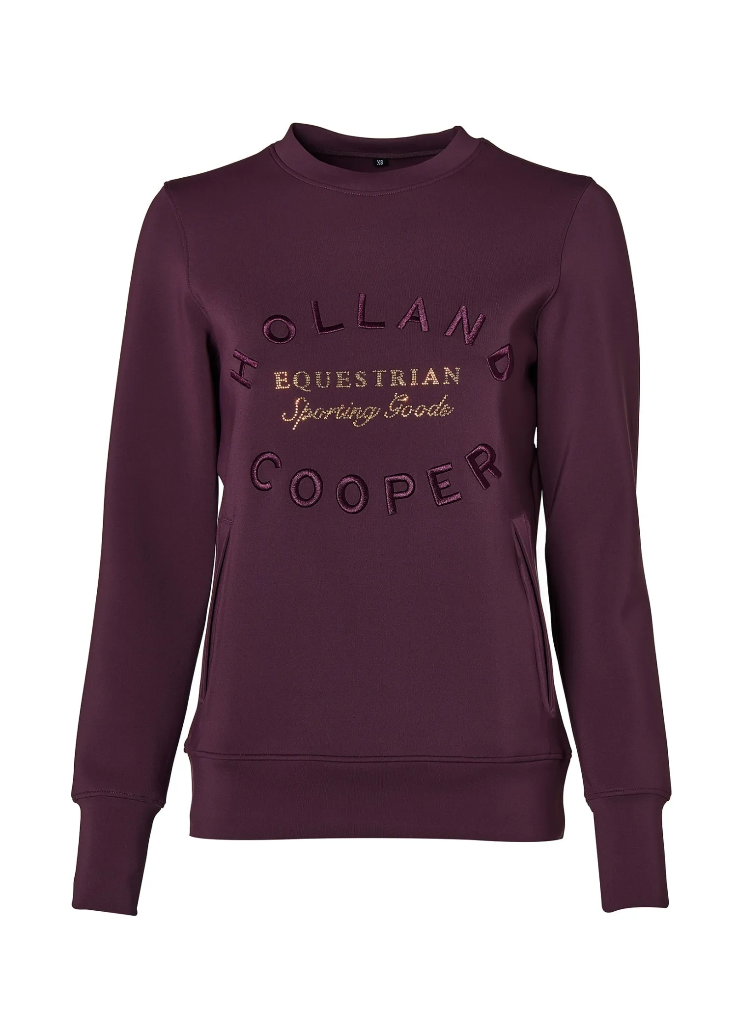 New Crystal Crew Neck Sweat Hoodies & Sweatshirts