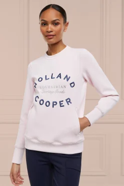 Clearance Crystal Crew Neck Sweat Hoodies & Sweatshirts