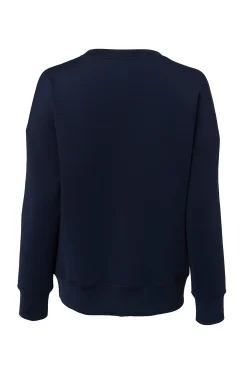 Outlet Crystal Crew Neck Sweat (Ink Navy) Hoodies & Sweatshirts