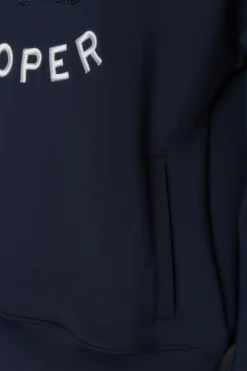Outlet Crystal Crew Neck Sweat (Ink Navy) Hoodies & Sweatshirts
