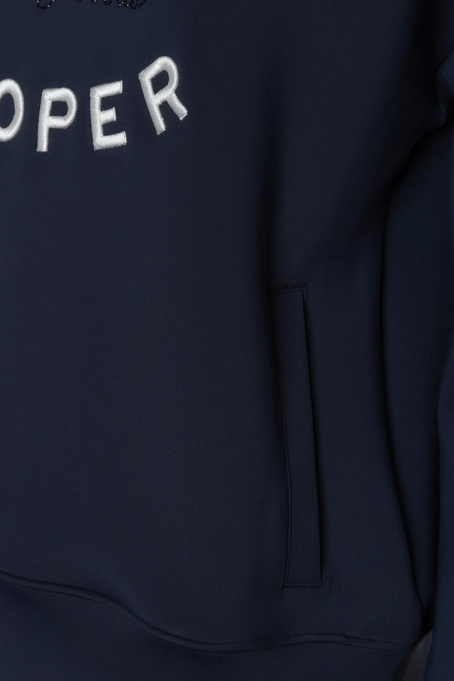 Outlet Crystal Crew Neck Sweat (Ink Navy) Hoodies & Sweatshirts