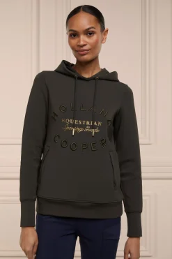Outlet Crystal Hoodie (Heritage Khaki) Hoodies & Sweatshirts